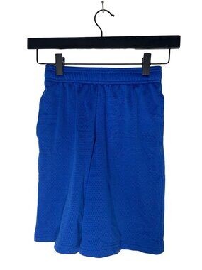 Champion Boys Medium 8 10 Mesh Athletic Shorts Blue Basketball Gym Active